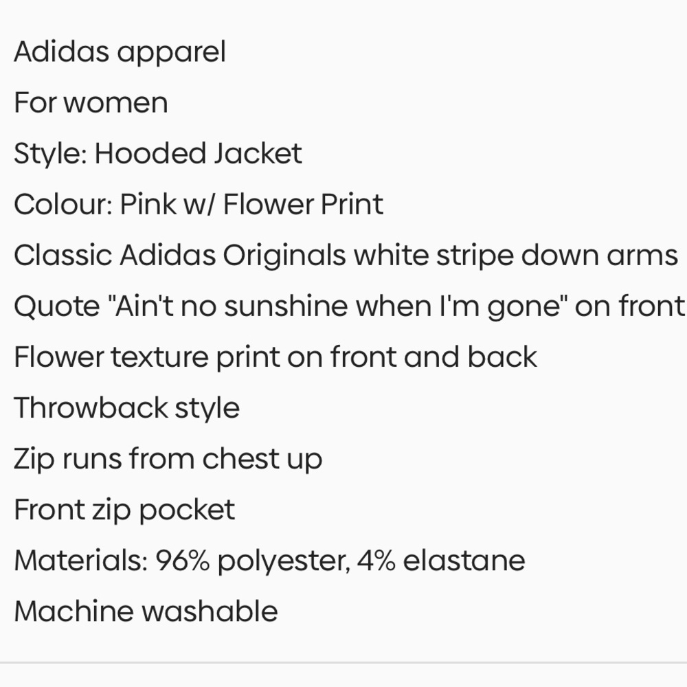 ADIDAS  hooded pullover - Picture 10 of 10